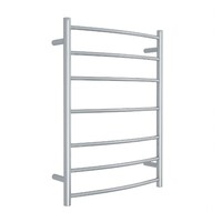 Thermogroup BC44M Curved Round Budget Ladder Heated Towel Rail - Polished Stainless Steel
