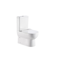 Naga Modica Back to Wall Toilet Suite with Soft Close Seat - White