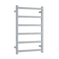 Thermogroup BS28M Straight Square Budget Heated Towel Rail - Polished Stainless Steel