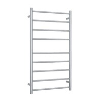 Thermogroup BS46M Straight Round Budget Ladder Heated Towel Rail - Polished Stainless Steel