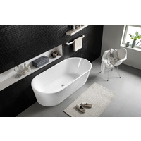 NAGA Prima 1500mm Freestanding Bath - White