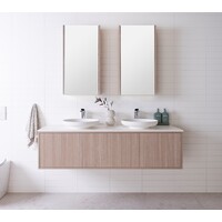A.D.P Clifton 1800mm Double Bowl Wall Hung Vanity