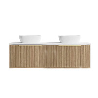 Marquis Cove 1500mm Double Bowl Wall Hung Vanity  