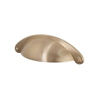 A.D.P Seashell Handle - Brushed Brass