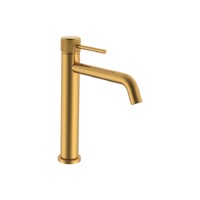 ADP Soul Groove Extended Basin Mixer - Brushed Brass