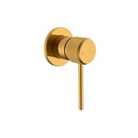 ADP Soul Groove Wall Mixer - Brushed Brass