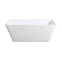Ceramic Exchange Contract 1400mm Freestanding Bath - White