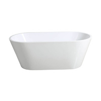 Ceramic Exchange Selector 1390mm Freestanding Bath - White