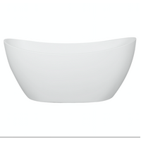 Ceramic Exchange Elegant 1500mm Freestanding Acrylic Bath - Matte White