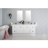 A.D.P Madison 1800mm Double Bowl Vanity on Kick