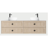 Marquis Pier 1500mm Double Bowl Wall Hung Vanity