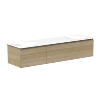 A.D.P Snow 1800mm Double Bowl Wall Hung Vanity