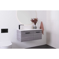 A.D.P Snow 900mm Offset Wall Hung Vanity