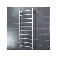 Radiant STR430 Square 10 Rung Heated Towel Ladder - Polished Stainless Steel