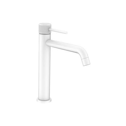 ADP Soul Groove Extended Basin Mixer - Matte White