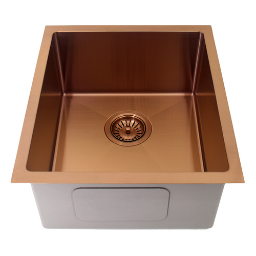 Modern National Handmade Single Bowl Sink 440 x 380mm - Copper