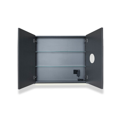 A.D.P Moonlight 1800mm Shaving Cabinet - 3 Doors (Surround View)