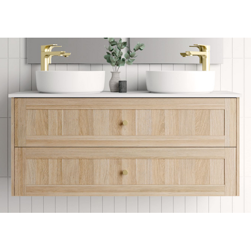 Marquis Pier 1200mm Double Bowl Wall Hung Vanity