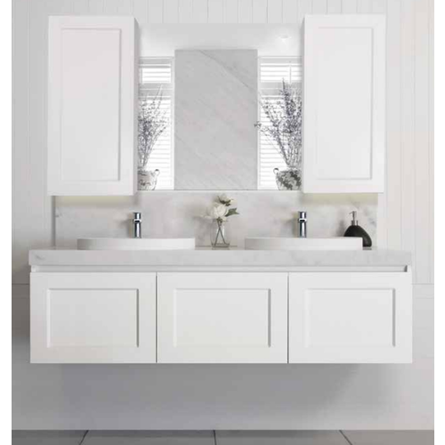A.D.P London 1500mm Double Bowl Wall Hung Vanity